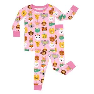 Little Sleepies Party Pals Two-Piece Pajama Set - New in Packaging! 3T
